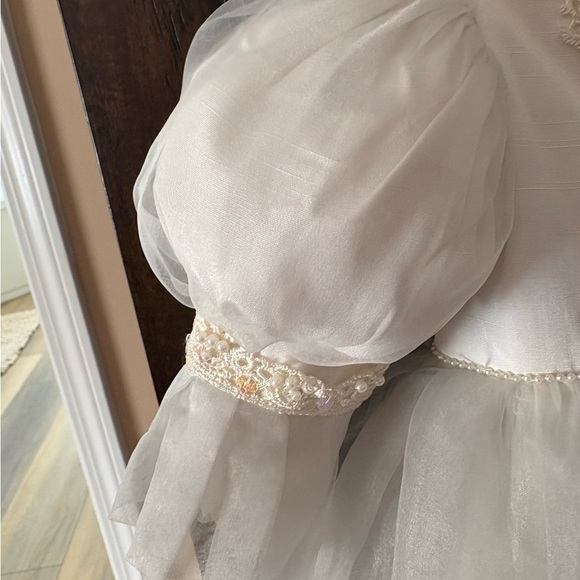 NWT L’ Pety Canar Christening Dress 3 Months - Picture 3 of 14